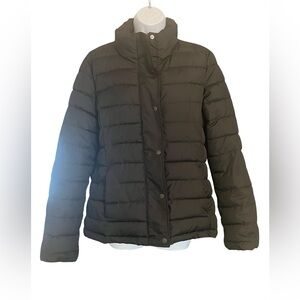 GAP Women's Cold Control Puffer Black Jacket. Size:Large. Great Condition.